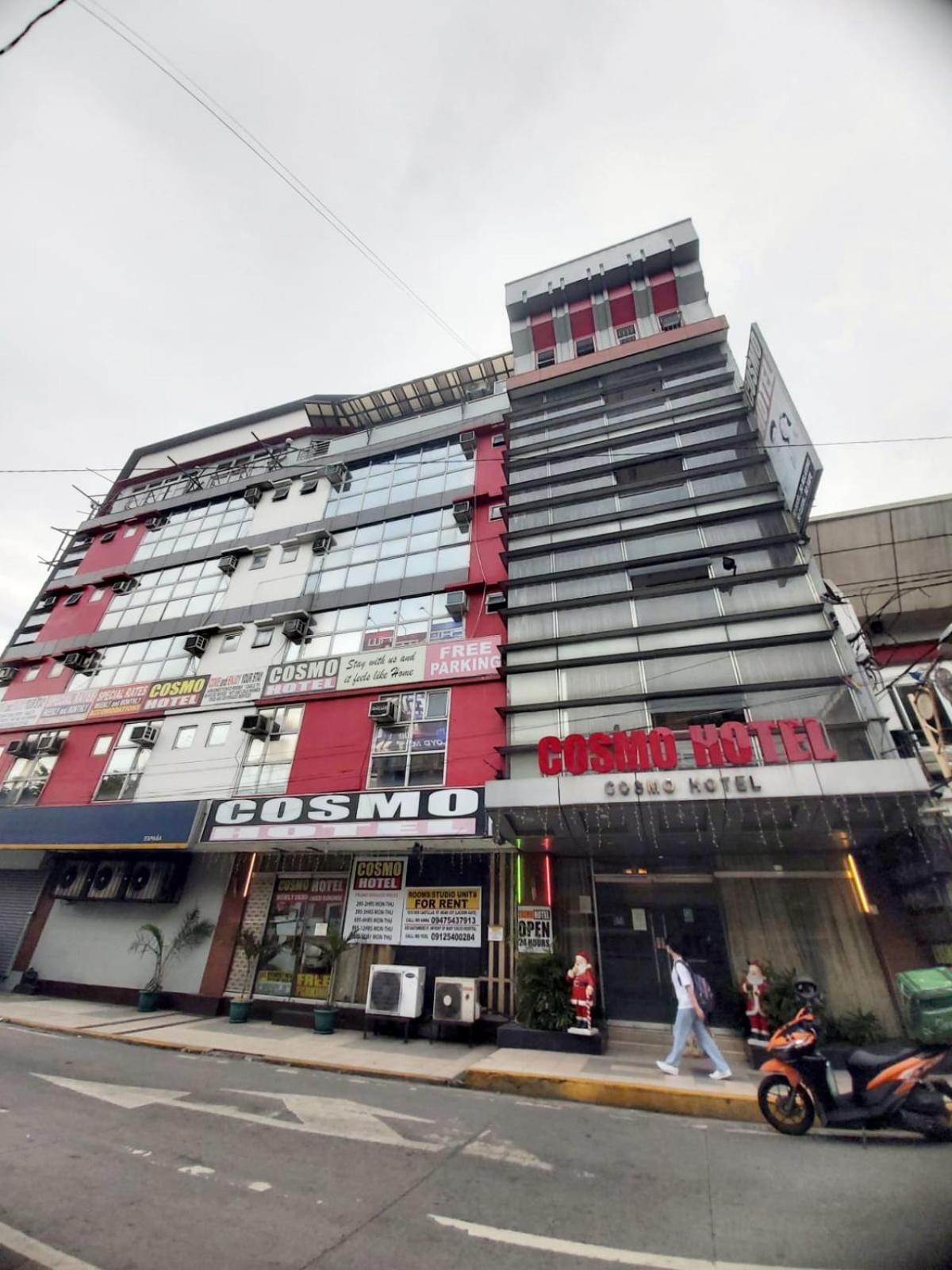 מנילה Cosmo Hotel Espana Near Ust מראה חיצוני תמונה